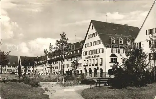 Freudenstadt Schwarzwald Marktplatz mit Anlagen