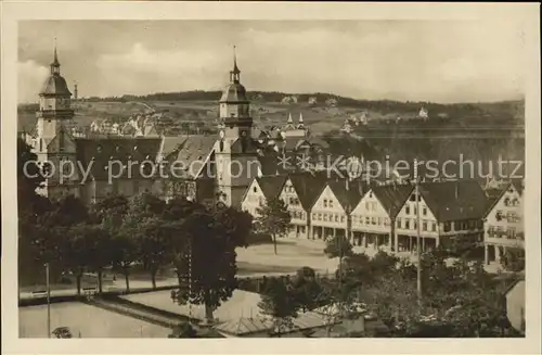 Freudenstadt Schwarzwald Marktplatz Ev Kirche