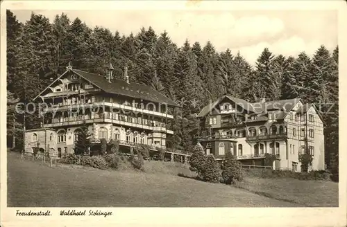 Freudenstadt Schwarzwald Waldhotel Stokinger