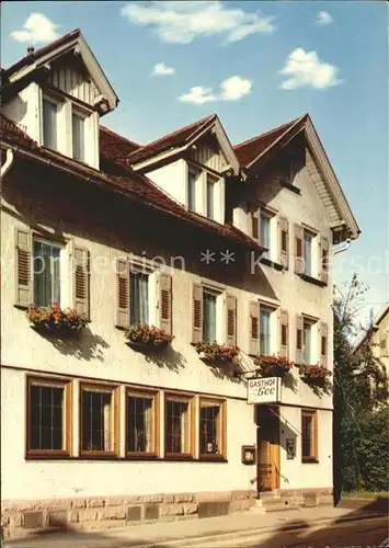 Freudenstadt Schwarzwald Gasthof zum See
