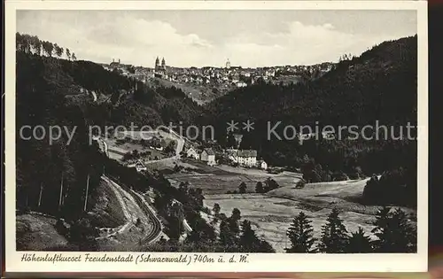 Freudenstadt Schwarzwald Panorama