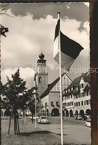 Freudenstadt Schwarzwald Marktplatz mit Rathaus