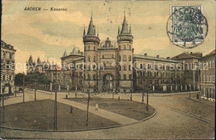 Ansichtskarte Aachen Kaserne - Straße 1923 Nr. 190173 - oldthing ...