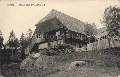 Triberg Schwarzwald 900jaehriges Bauernhaus  Kat. Triberg im Schwarzwald