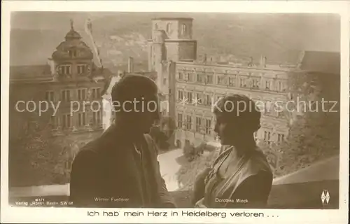 Heidelberg Neckar Ich hab mein Herz in Heidelberg verloren Kat. Heidelberg