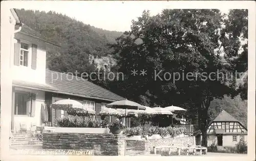 Siegburg Gasthaus Laukenmuehle Wispertal Kat. Siegburg