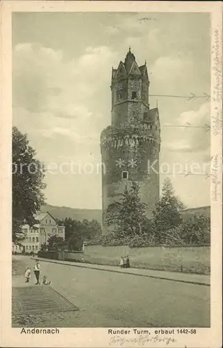 Andernach Runder Turm Kat. Andernach