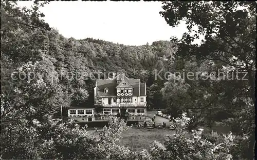 Montabaur Westerwald Spielmanns Kurhotel Waldesruhe Kat. Montabaur