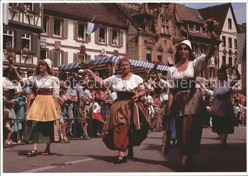 Bretten Baden Trachten Peter  und Paulfest   Kat. Bretten