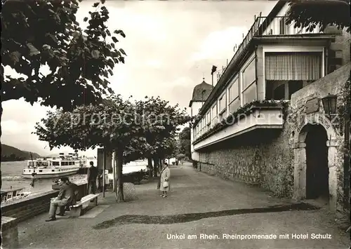 Unkel Rheinpromenade Hotel Schulz Kat. Unkel