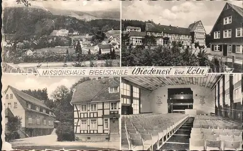 Wiedenest Missionshaus Bibelschule Kat. Bergneustadt