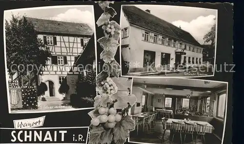 Schnait Weinstadt Remstal Gasthaus zum Gruenen Baum Silchermuseum Kat. Weinstadt