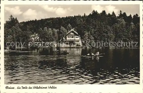 Welzheim Ebnisee Partie Kat. Welzheim