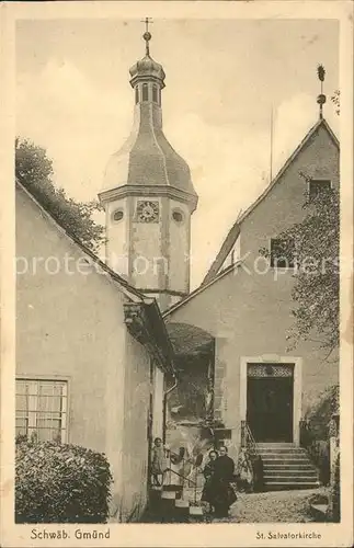 Schwaebisch Gmuend St Salvatorkirche Kat. Schwaebisch Gmuend