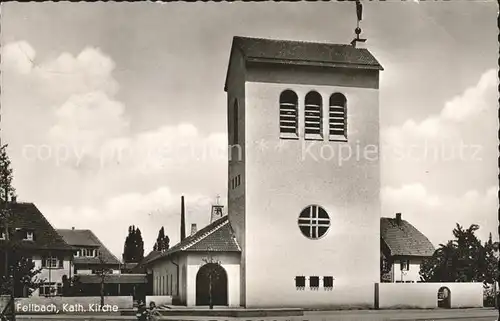 Fellbach Kath Kirche / Fellbach /Rems-Murr-Kreis LKR