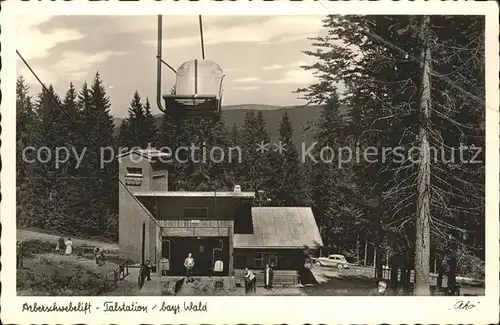 Bayerisch Eisenstein Arberschwebelift Talstation Kat. Bayerisch Eisenstein