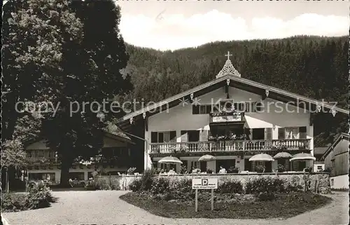 Rottach Egern Cafe Pension Angermaier Kat. Rottach Egern