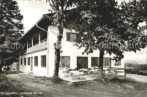 Garmisch Partenkirchen Berggasthof Hocheck Kat. Garmisch Partenkirchen