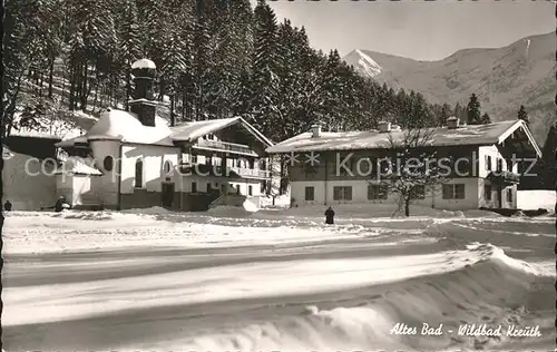 Kreuth Tegernsee Altes Bad Kurhaus und Sanatorium Kat. Kreuth