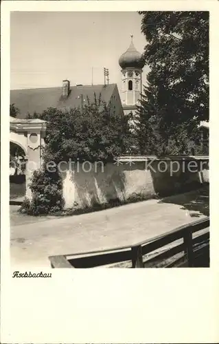 Fischbachau Dorfpartie Kirche Kat. Fischbachau