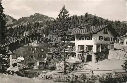 Spitzingsee Alte und Neue Wurzhuette Kat. Schliersee