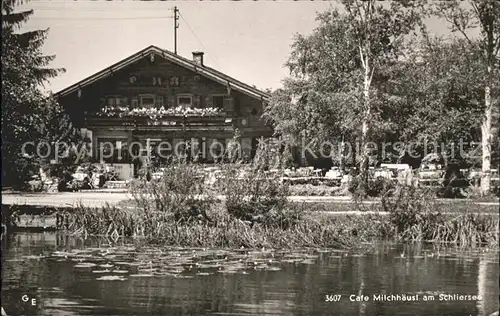 Schliersee Cafe Milchhaeusl Kat. Schliersee