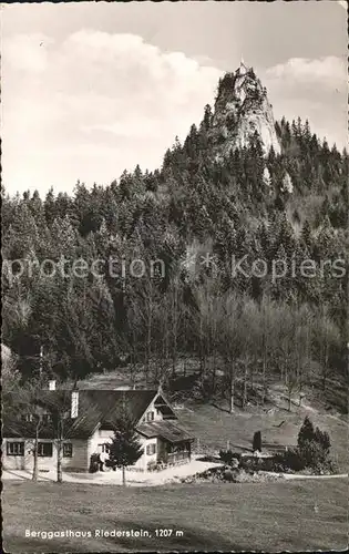 Rottach Egern Berggasthaus Riederstein Kat. Rottach Egern