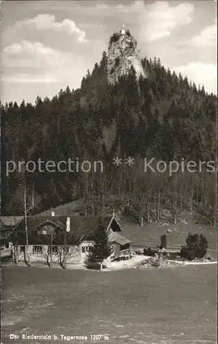 Tegernsee Der Riederstein Kat. Tegernsee