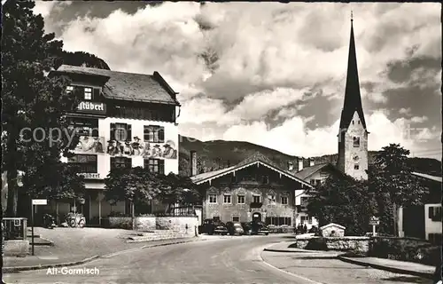 Garmisch-Partenkirchen Alt Garmisch Dorfpartie / Garmisch-Partenkirchen /Garmisch-Partenkirchen LKR
