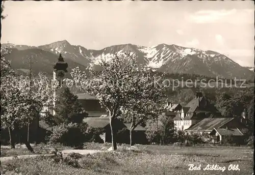 Bad Aibling Teilansicht Kirche Kat. Bad Aibling