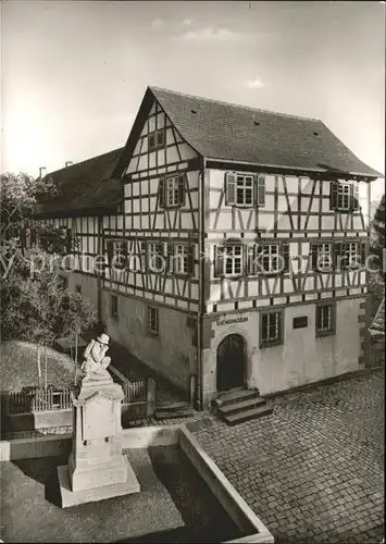 Schnait Weinstadt Remstal Silcher Museum Altes Schulhaus Kat. Weinstadt