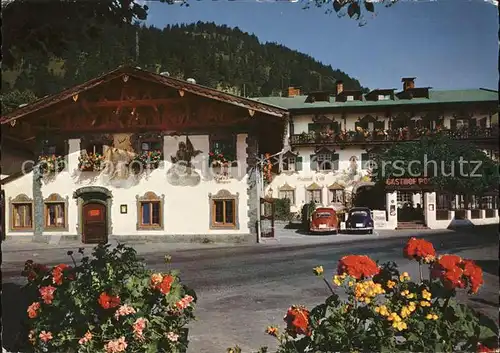 Wallgau Hotel Gasthof Post Kat. Wallgau