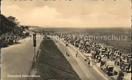 Kuehlungsborn Ostseebad Strand  Kat. Kuehlungsborn