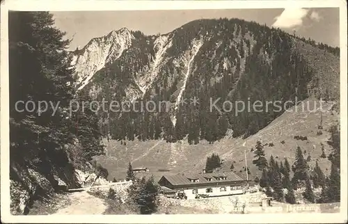 Schliersee Spitzingbau Kat. Schliersee