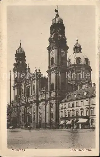 Muenchen Theatinerkirche Kat. Muenchen