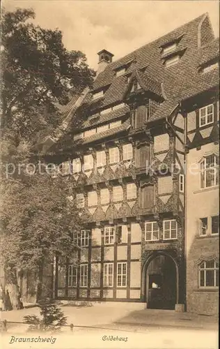 Braunschweig Gildehaus Kat. Braunschweig