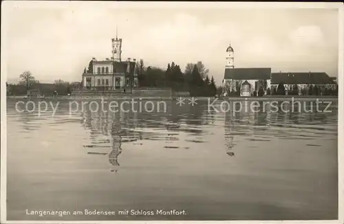 Langenargen Bodensee Schloss Montfort Kat. Langenargen