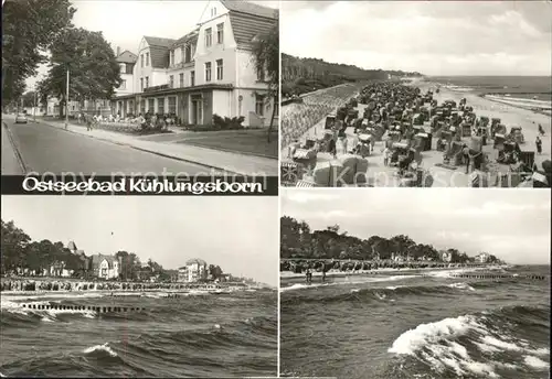 Kuehlungsborn Ostseebad Strand  Kat. Kuehlungsborn