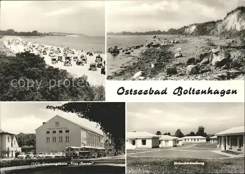 Boltenhagen Ostseebad Strand Steilkuest Erholungsheim Fritz Reuter Kat. Ostseebad Boltenhagen