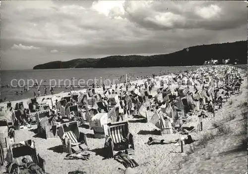 Binz Ruegen Strand Kat. Binz