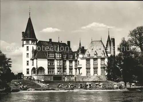 Klink Waren Schloss Erholungsheim des FDBG Strand Kat. Klink Waren