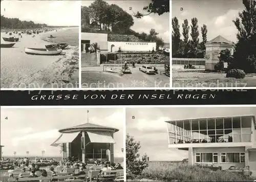 Insel Ruegen Thiessow Strand Sellin Freilichtbuehne Goehren Musikpavillon Binz Konzertpavillon Baabe Restaurant Inselparadies Kat. Bergen