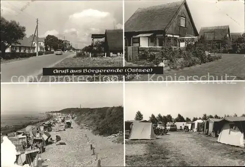 Boergerende Camping Strand Bungalowsiedlung Kat. Boergerende Rethwisch