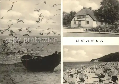 Goehren Ruegen Strand Haus Boot Kat. Goehren Ostseebad Ruegen