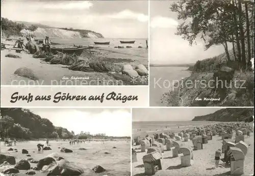 Goehren Ruegen Strand  Kat. Goehren Ostseebad Ruegen