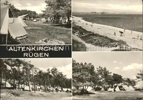 Altenkirchen Ruegen Strand Camping Kat. Altenkirchen Ruegen