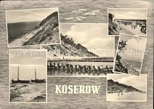 Koserow Ostseebad Usedom Straende Kat. Koserow