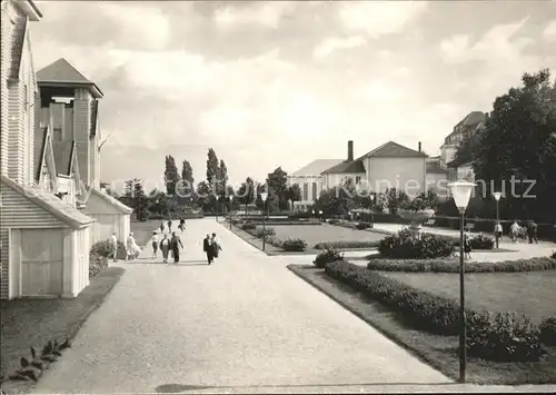 Heringsdorf Ostseebad Usedom Strandcafe mit Kulturhaus Kat. Heringsdorf