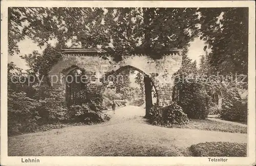 Lehnin Tetzeltor Kat. Kloster Lehnin