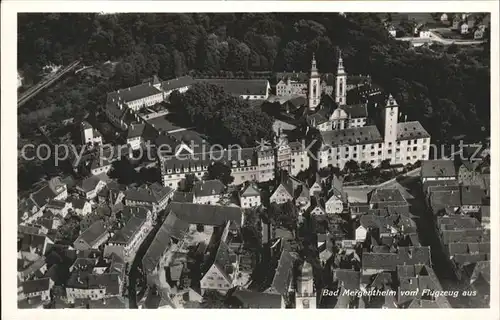 Bad Mergentheim Fliegeraufnahme Schloss Kat. Bad Mergentheim